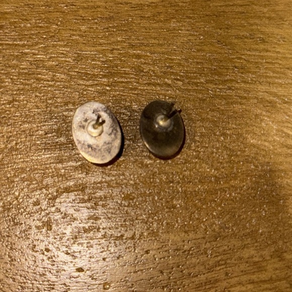 Carnelian statement Handcrafted vintage silver earrings - Picture 5 of 5